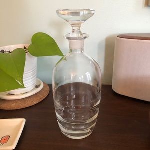 Vintage Glass Liquor Decanter